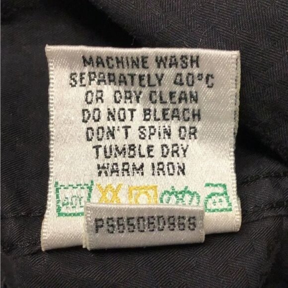 Bugatchi Uomo Mens 100% Cotton Black Long Sleeve Button-Down Shirt Size 15/38 - Picture 10 of 11